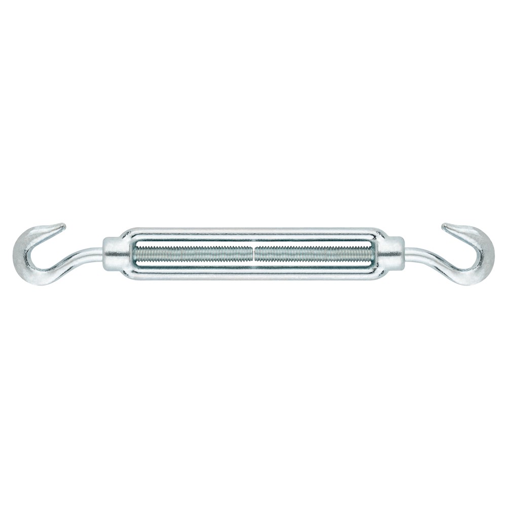 DIN 1480 H-H ZP [RED BOX], Tensor gancho/gancho en acabado zincado